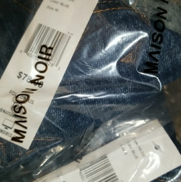 🆕️Denim Blue jean Jacket S - Picture 8 of 10